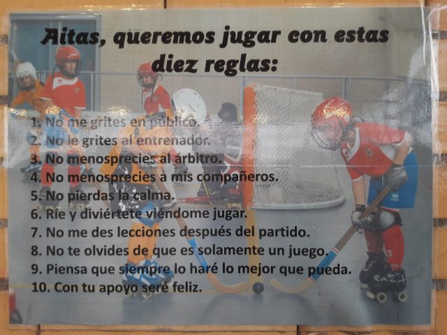 reglas eticas del deporte escolar